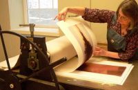 چاپ ایچینگ (Etching printing)