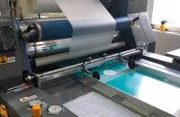 سلفون کشی به روی لیبل کاغذی