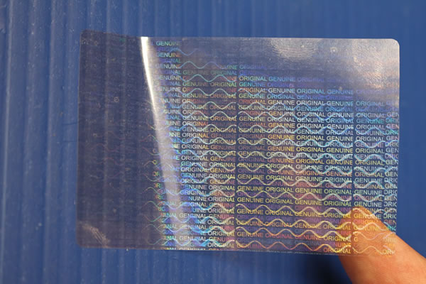 Read more about the article هولوگرام شفاف یا ترنس پرنت و هولوگرام تخریب شونده (Tamper Evident)