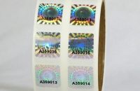 هولوگرام شماره سریال دار و هولوگرام نقش برگردان